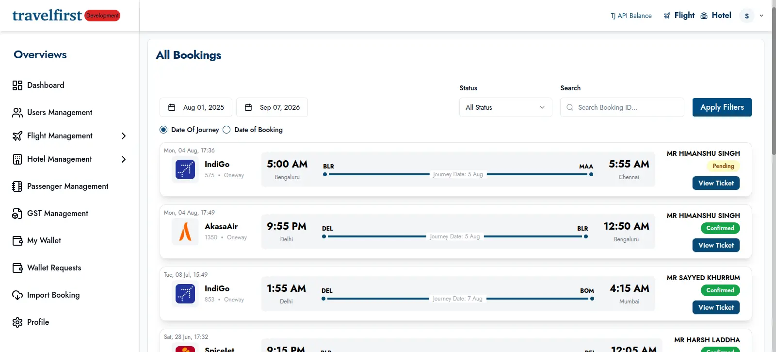 Booking Lifecycle & Invoices