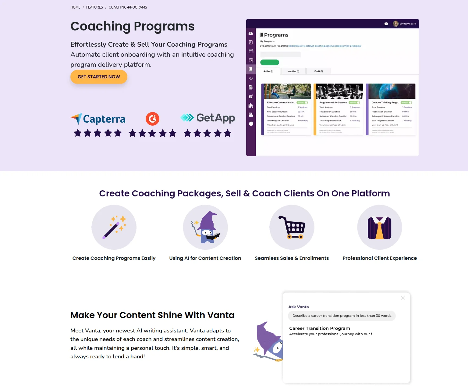 Online coaching businesses are fragmented across too many