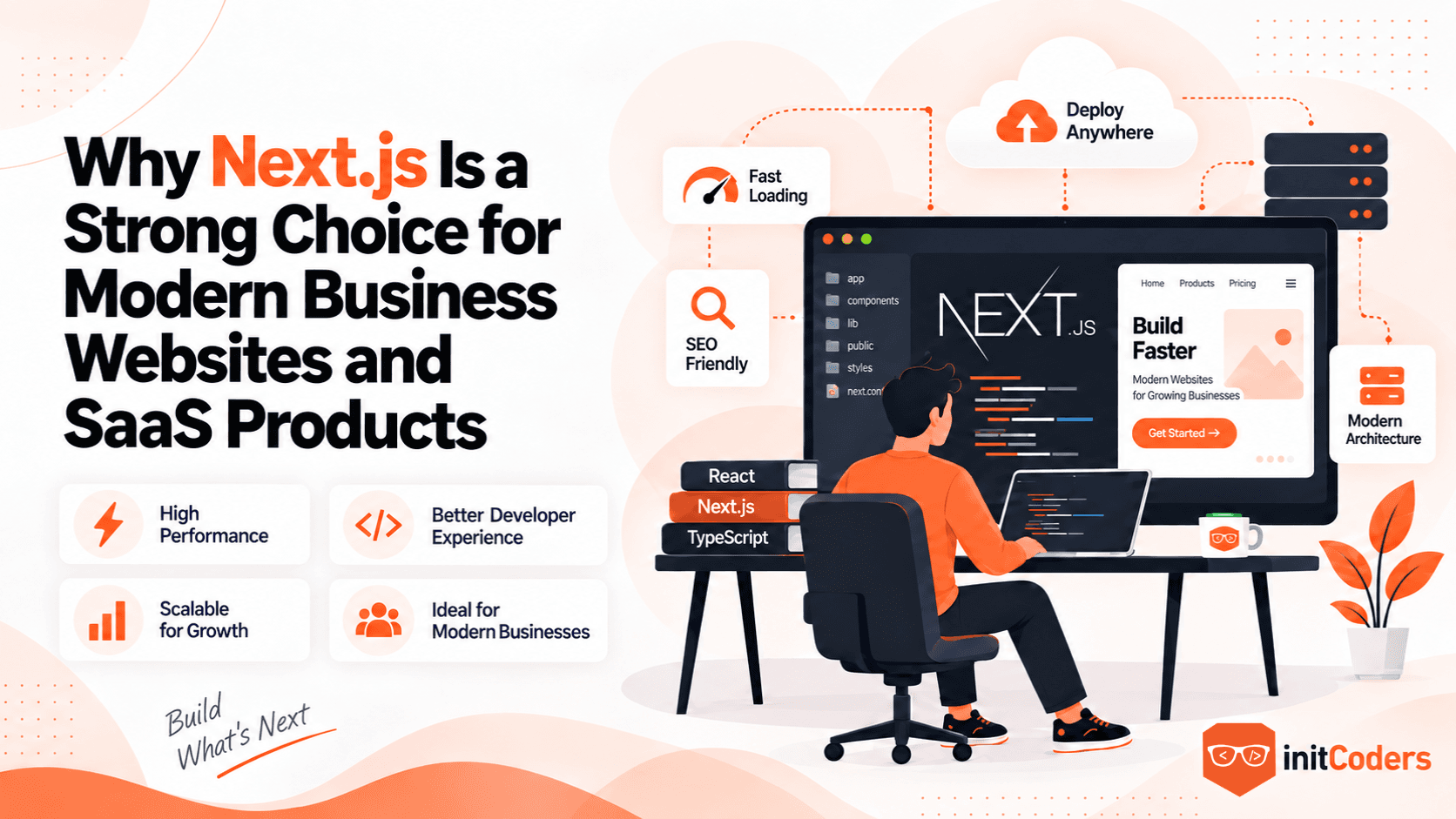 Why Next.js Is a Strong Choice for Modern Business Websites and SaaS Products