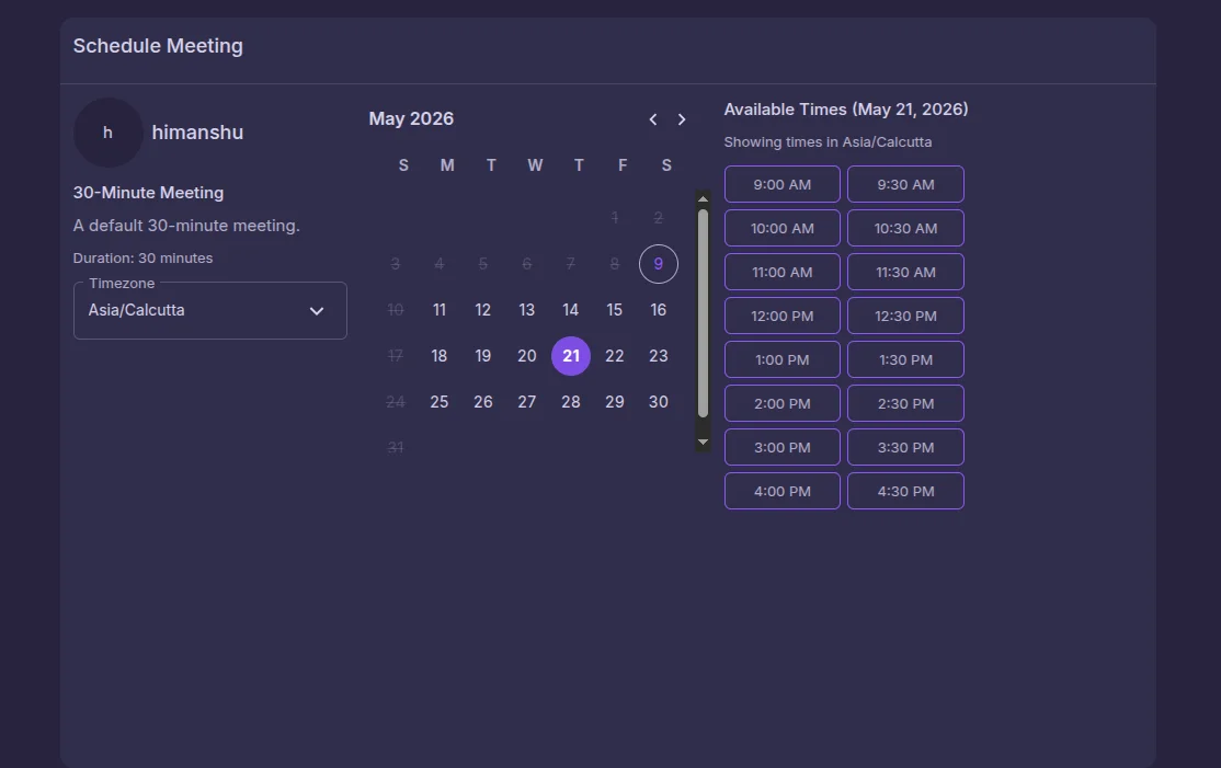 CalendarApp